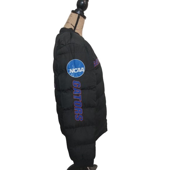 Women's Florida Gator's Black Puffer Jacket " Murphy" NCAA Sz S/M - Picture 5 of 16